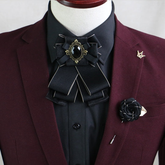 Wedding Suit Uniform | Banquet Accessory | Groom Dress | Ties - Bowtie