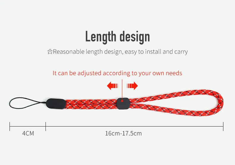 Adjustable Mobile Phone Wrist Straps Hand Lanyard For iPhone XS 8 Samsung Xiaomi  Gadget Key PSP Anti Lost Rope Cord