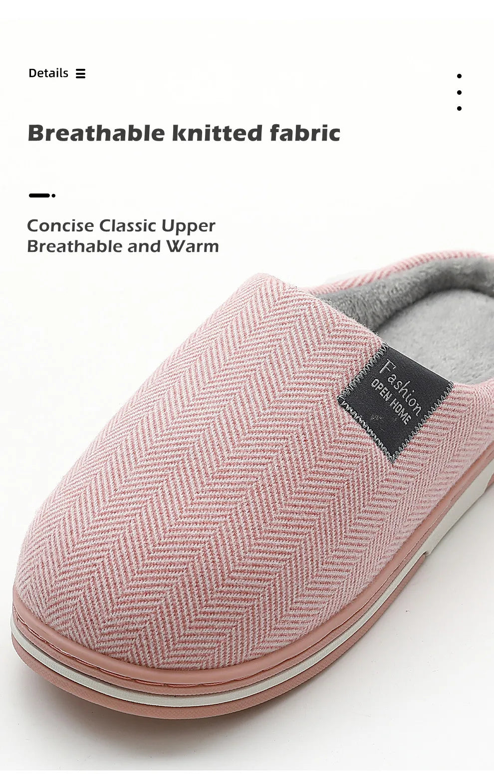 Big Size Men Winter Home Slippers Casual Shoes Women Soft Warm House Slides Indoor Bedroom Non Slip Flats Couples Floor Slipper