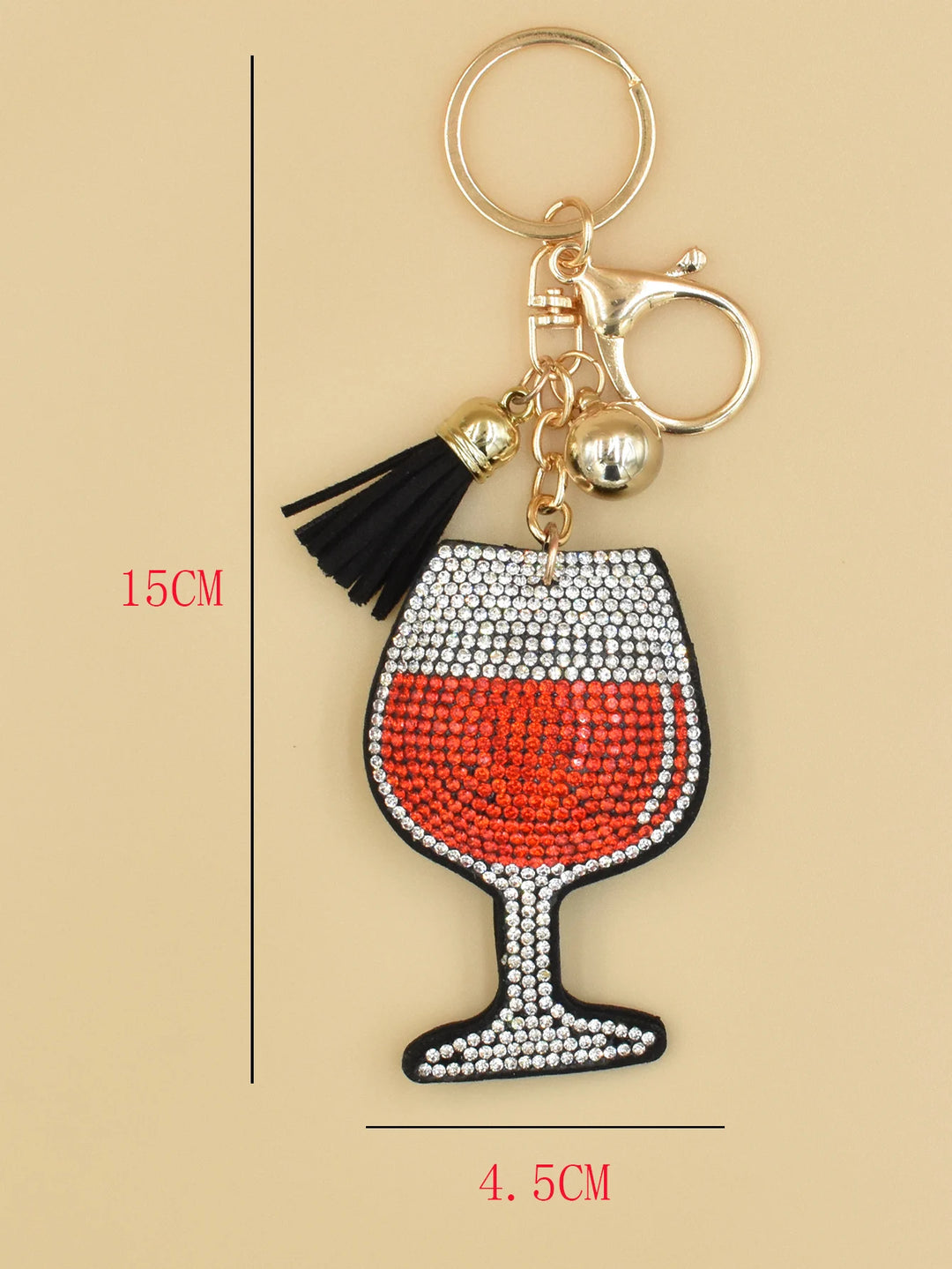 YLWHJJ Brand new Cute Rhinestone Cat Keychain For Women Bag Pendant Tassel kitten Dogs fish Key chain Fashion Jewelry key ring