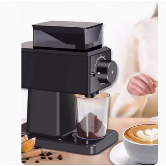 Automatic coffee grinder, intelligent coffee machine with coffee bean grinder, kitchen, office, and household appliances