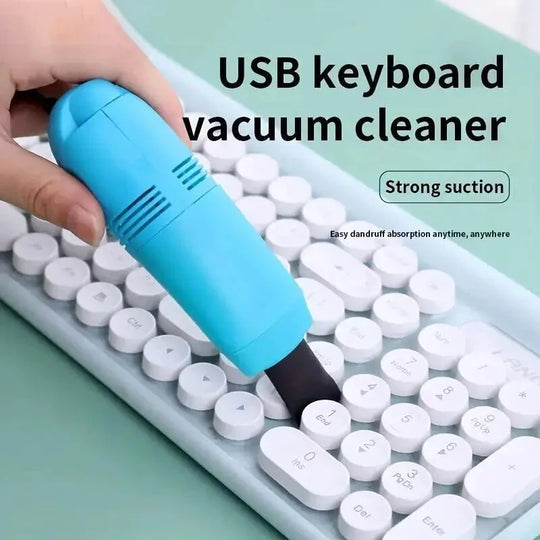 USB Keyboard Cleaner PC Laptops Cleaner Computer Mini Vacuum Cleaning Gadgets Remove Dust Brush Home Office Desk Multi Purpose