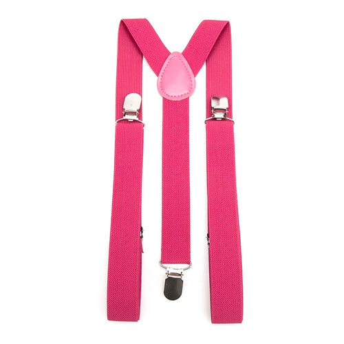 26 Color New Unisex Elastic Suspenders Y-Back Braces Men Gift