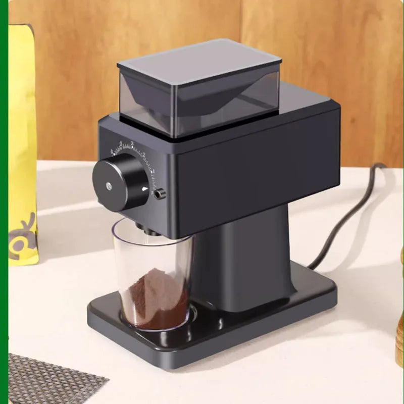 Automatic coffee grinder, intelligent coffee machine with coffee bean grinder, kitchen, office, and household appliances