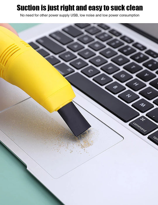 USB Keyboard Cleaner PC Laptops Cleaner Computer Mini Vacuum Cleaning Gadgets Remove Dust Brush Home Office Desk Multi Purpose