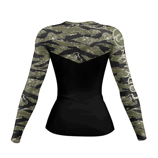 Cody Lundin MMA Grappling Rash Guard Women BJJ Training No Gi Fighting Wear Long Sleeve Tight Sublimation Gym Fitness Shirts