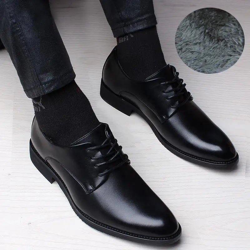 Pointed Men Dress Shoes Business Leather Shoes for Men Suits Shoes Men Chaussure Oxfords Wedding Shoes Sapatos Social Masculino