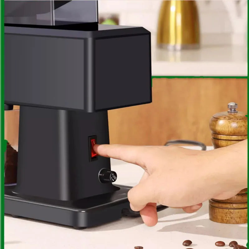 Automatic coffee grinder, intelligent coffee machine with coffee bean grinder, kitchen, office, and household appliances