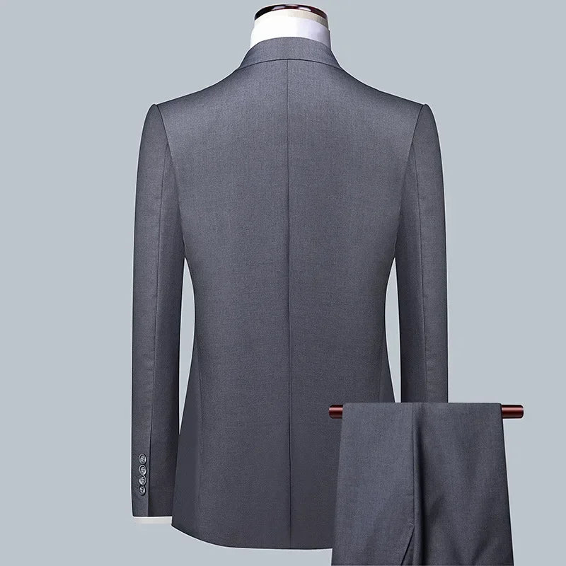 2024 Boutique Men's Fashion Business (Blazer+ Vest + Trousers)