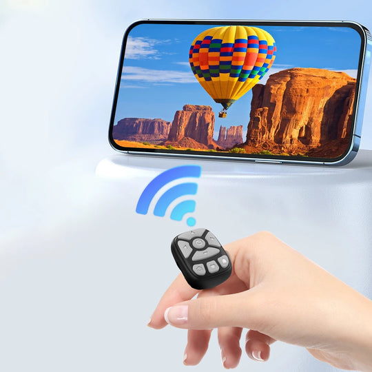 Wireless Bluetooth Mobile Selfie Lazy Artifac For Tiktok Remote Control Ring Mobile Phone Bluetooth Controller For Xiaomi-Apple