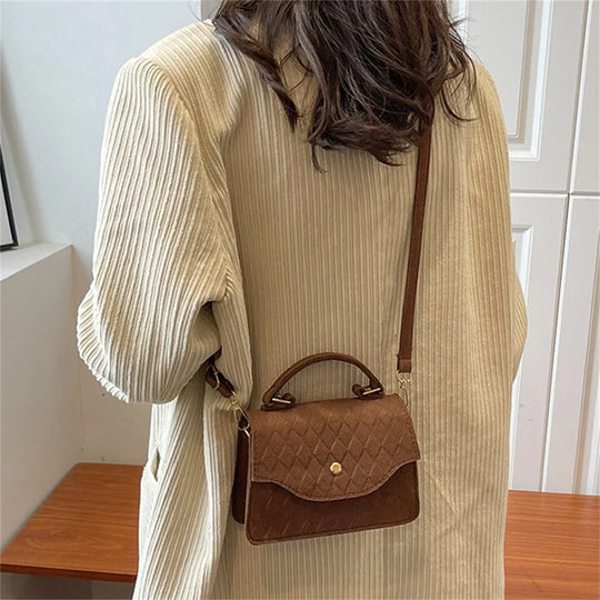 New Korean Style Fashion Ladies Shoulder Bag Subaxillary Bag For Womens Trend Handbags Retro Designer Luxury Female Totes Pouch