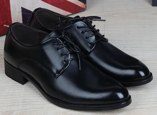 Pointed Men Dress Shoes Business Leather Shoes for Men Suits Shoes Men Chaussure Oxfords Wedding Shoes Sapatos Social Masculino