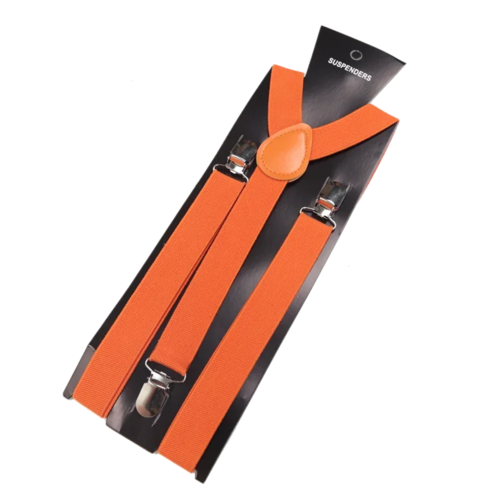 26 Color New Unisex Elastic Suspenders Y-Back Braces Men Gift