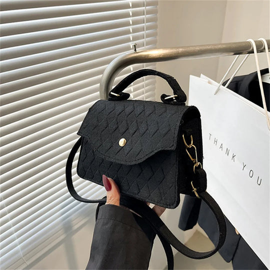 New Korean Style Fashion Ladies Shoulder Bag Subaxillary Bag For Womens Trend Handbags Retro Designer Luxury Female Totes Pouch