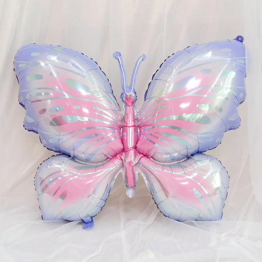 Large Butterfly Aluminum Foil Balloons Butterfly Helium Air Globos Birthday Party Decorations Baby Shower Kids Toy Photo Props