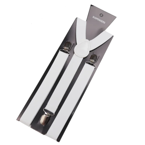 26 Color New Unisex Elastic Suspenders Y-Back Braces Men Gift
