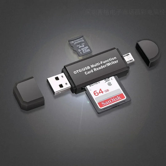 OTG Micro SD Card Reader USB 2.0 Card Reader 2.0 For USB Micro Adapter Flash Drive Smart Memory Card Reader gadgets para laptop