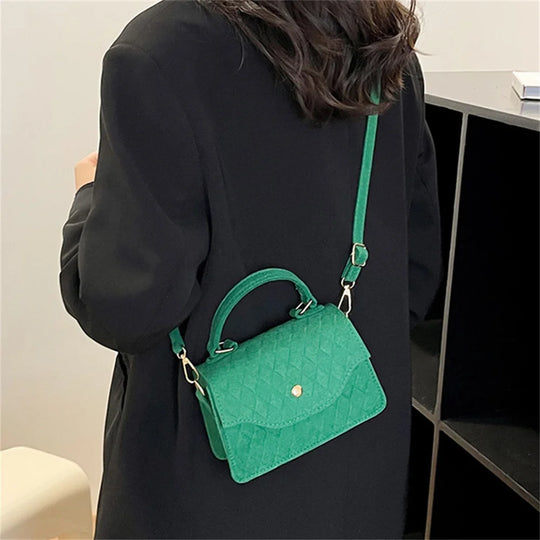 New Korean Style Fashion Ladies Shoulder Bag Subaxillary Bag For Womens Trend Handbags Retro Designer Luxury Female Totes Pouch