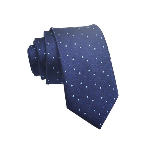 35 Styles Men's Silk Ties Jacquard Dot Floral 8cm Necktie Accessories