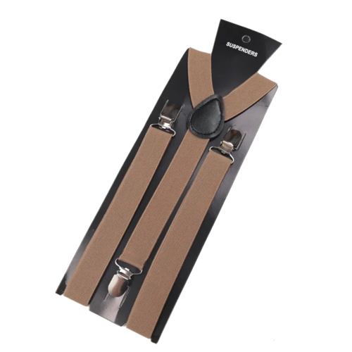 26 Color New Unisex Elastic Suspenders Y-Back Braces Men Gift