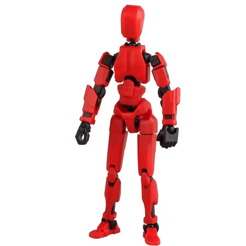 13 Jointed Movable Action Figures Shapeshift Robot 3D Printed Mannequin Character Assemble Toys Parent-children Game Kids Gifts