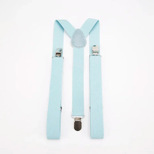 26 Color New Unisex Elastic Suspenders Y-Back Braces Men Gift