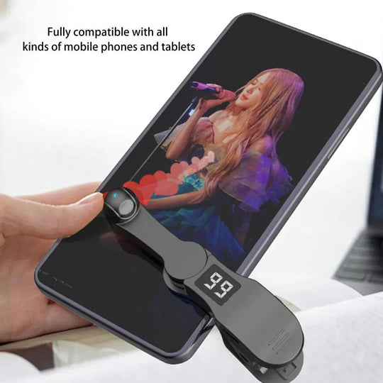 Digital Auto Screen Clicker for Smart Phone Apps Video Live Streaming Gadget Smartphone Game Screen Touch Tripods Tapper