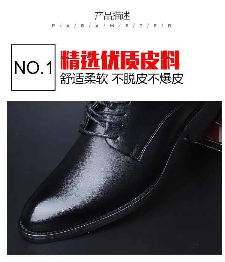 Pointed Men Dress Shoes Business Leather Shoes for Men Suits Shoes Men Chaussure Oxfords Wedding Shoes Sapatos Social Masculino