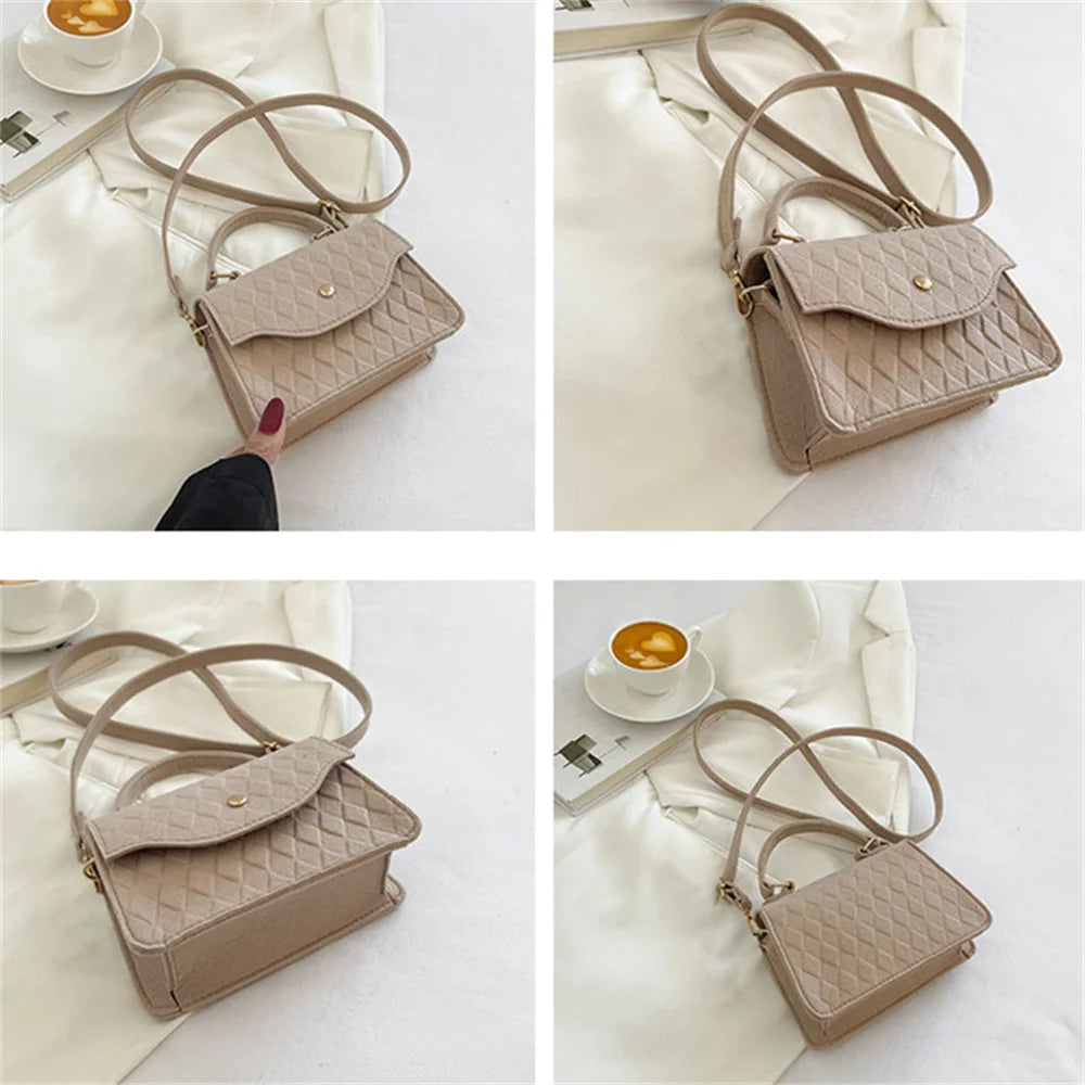 New Korean Style Fashion Ladies Shoulder Bag Subaxillary Bag For Womens Trend Handbags Retro Designer Luxury Female Totes Pouch