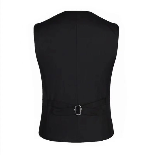 7XL High Quality Dress Vests For Men Slim Fit Mens Suit Vest Male