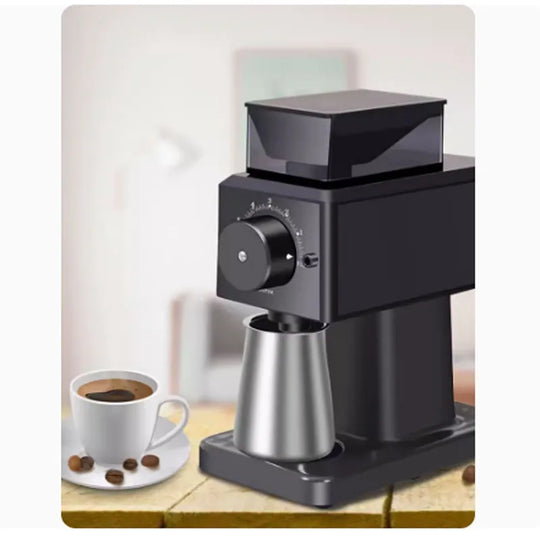 Automatic coffee grinder, intelligent coffee machine with coffee bean grinder, kitchen, office, and household appliances