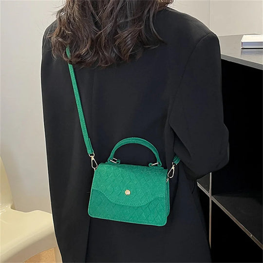 New Korean Style Fashion Ladies Shoulder Bag Subaxillary Bag For Womens Trend Handbags Retro Designer Luxury Female Totes Pouch