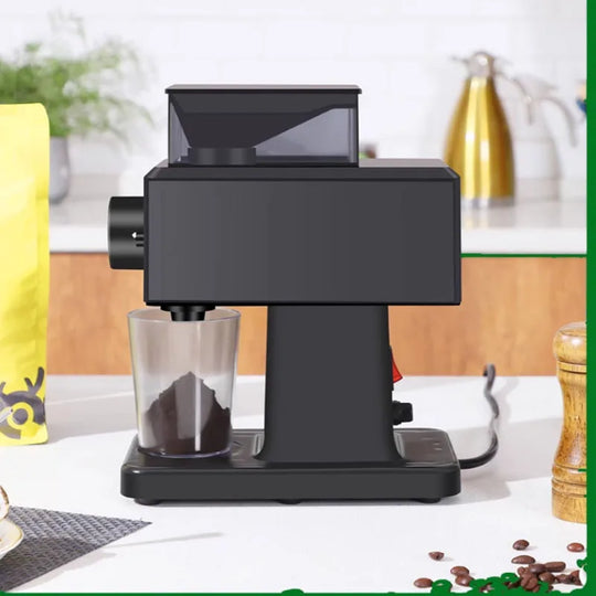 Automatic coffee grinder, intelligent coffee machine with coffee bean grinder, kitchen, office, and household appliances