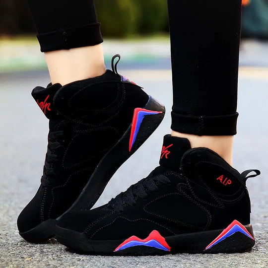 Comemore Big Size 44 Spring High Top Women Running Men's Casual Shoes Sport Woman Black Sneakers Ladies Sports Sneackers Female