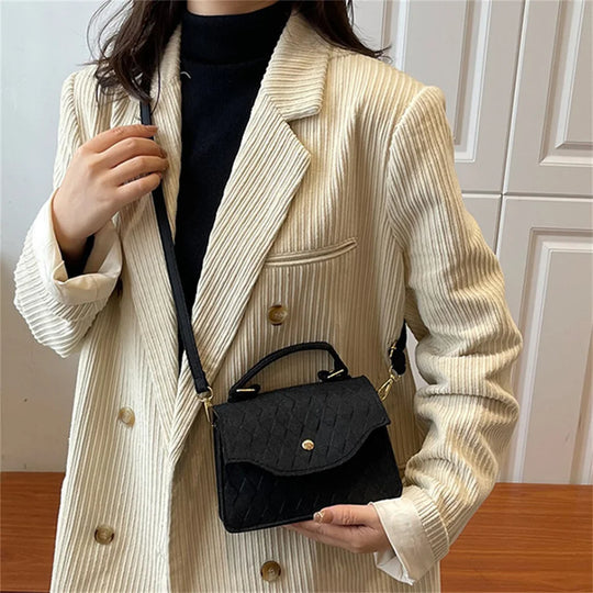 New Korean Style Fashion Ladies Shoulder Bag Subaxillary Bag For Womens Trend Handbags Retro Designer Luxury Female Totes Pouch