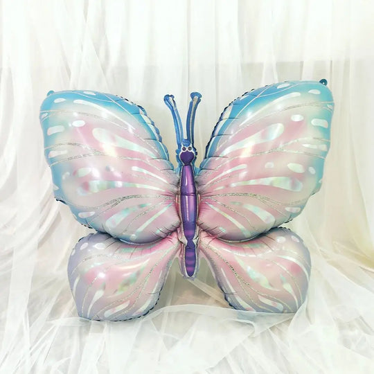 Large Butterfly Aluminum Foil Balloons Butterfly Helium Air Globos Birthday Party Decorations Baby Shower Kids Toy Photo Props