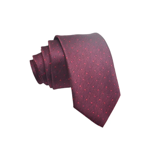 35 Styles Men's Silk Ties Jacquard Dot Floral 8cm Necktie Accessories