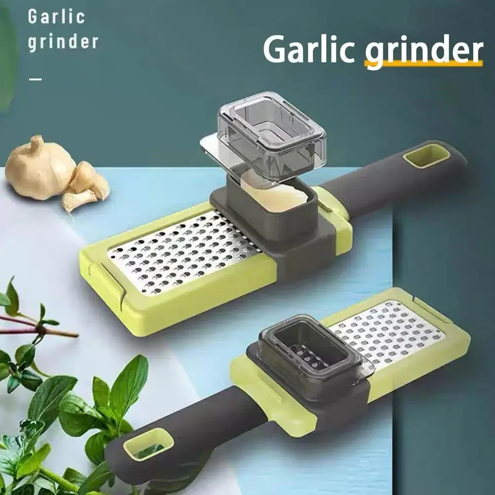 Kitchen Garlic Crusher Ginger Grinding Grater Planer Slicer Chopper Kitchen Gadgets Accessories Home-Appliance