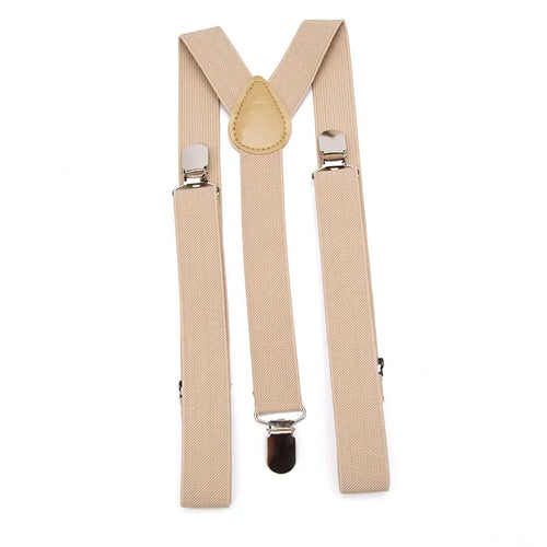 26 Color New Unisex Elastic Suspenders Y-Back Braces Men Gift
