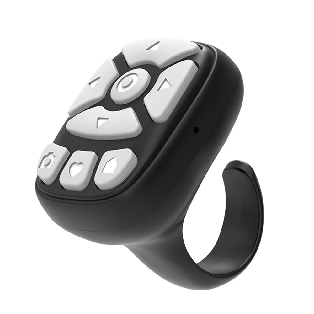 Wireless Bluetooth Mobile Selfie Lazy Artifac For Tiktok Remote Control Ring Mobile Phone Bluetooth Controller For Xiaomi-Apple