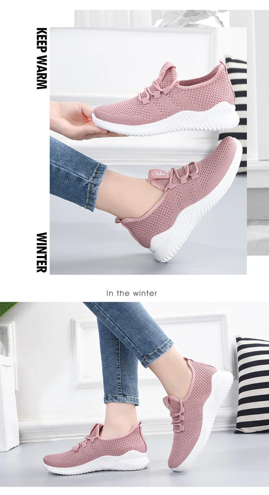 2023 Sport Running Shoes Women Air Mesh Breathable Walking Women Sneakers Comfortable  Fashion Casual Sneakers Chaussure Femme