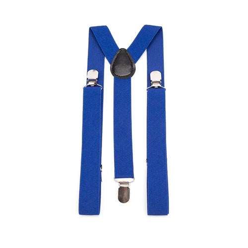 26 Color New Unisex Elastic Suspenders Y-Back Braces Men Gift