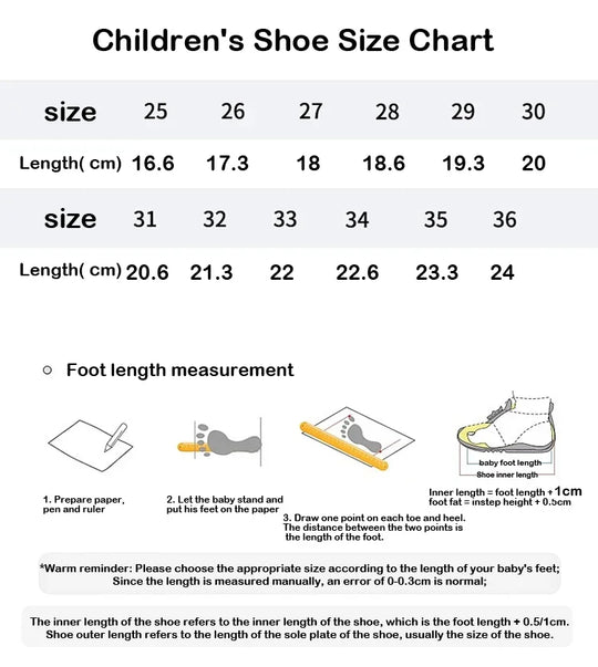 Suitable for small/middle children's wide-foot warm cotton boots for boys and girls barefoot snow boots 2024 winter