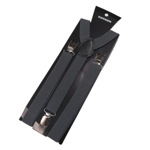 26 Color New Unisex Elastic Suspenders Y-Back Braces Men Gift
