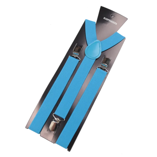 26 Color New Unisex Elastic Suspenders Y-Back Braces Men Gift
