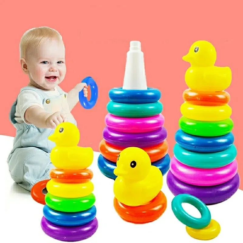 Montessori Baby Toy Rolling Ball Tower Montessori Educational Games For Babies Stacking Track Baby Development Toys 1 2 3 Years