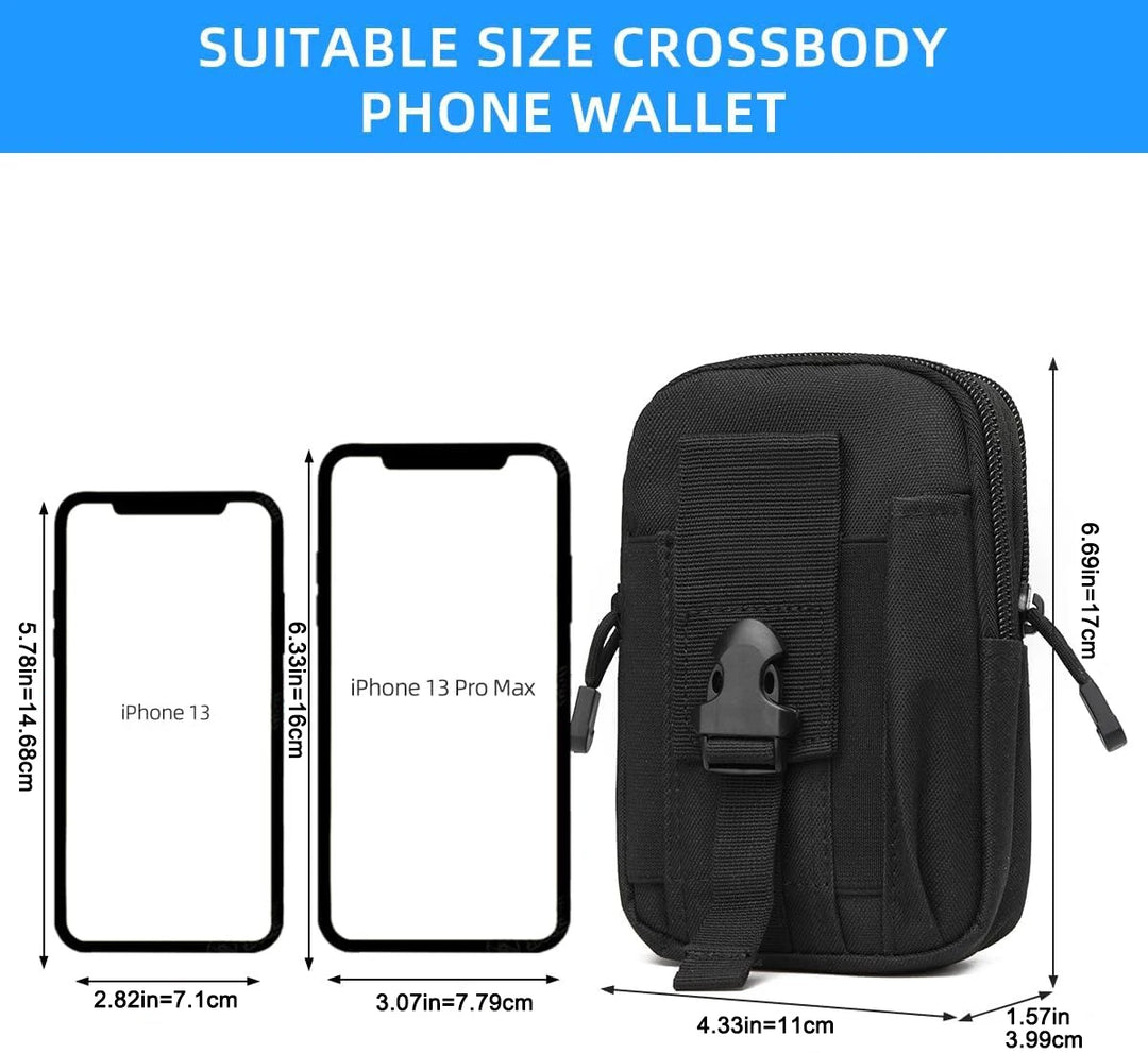 Utility Gadgets Multi-purpose Waist Bag Bag Camping Hiking Outdoor gear Cell phone holster wallet bag Phone wallet