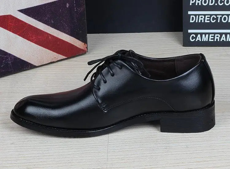 Pointed Men Dress Shoes Business Leather Shoes for Men Suits Shoes Men Chaussure Oxfords Wedding Shoes Sapatos Social Masculino